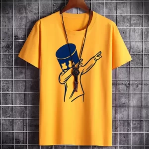 Over Size T Shirt Women Graphic Print Round Neck Latest Designed T-Shirt